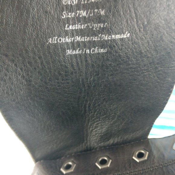 GENUINE LEATHER COUNTRY VICTORIAN OTK TALL ZIP/LACE UP GOTH BOOT 7US/5UK - Picture 7 of 16